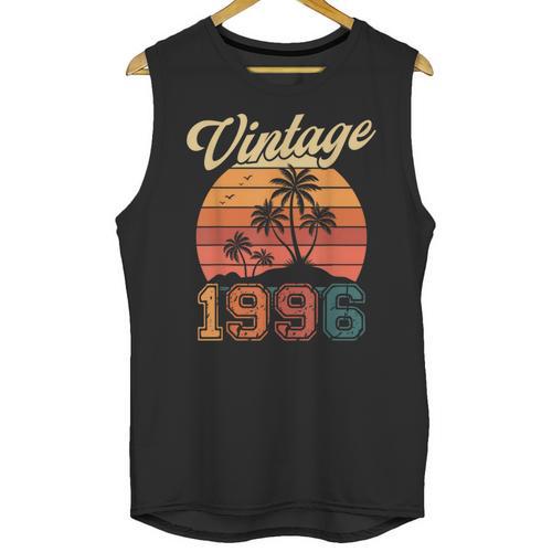 Vintage 1996 Retro Sunset Nostalgia 90s 30th Birthday Unisex Tank Top - Figerry