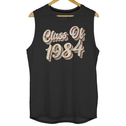 Vintage Class Of 1984 40th Reunion High School Graduation 84 Unisex Tank Top - Best Gift Smart