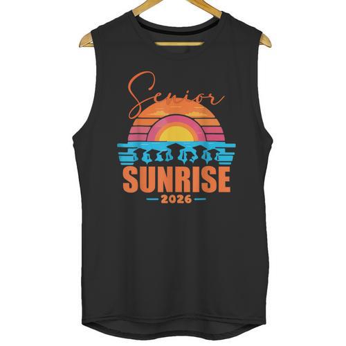Vintage SENIOR SUNRISE 2026 Seniors Of Class Graduation Unisex Tank Top - Best Gift Smart