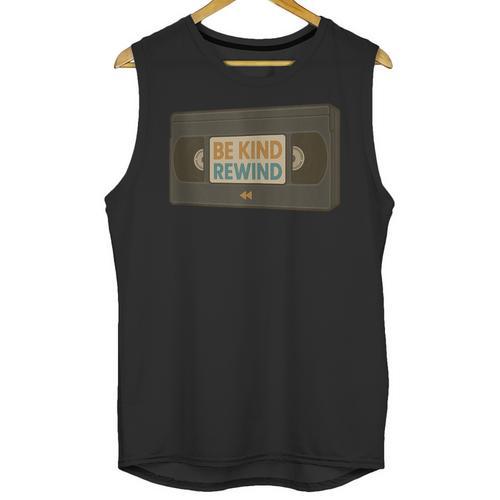Vintage VHS Tape Humor Retro Nostalgia Graphic Unisex Tank Top - Figerry