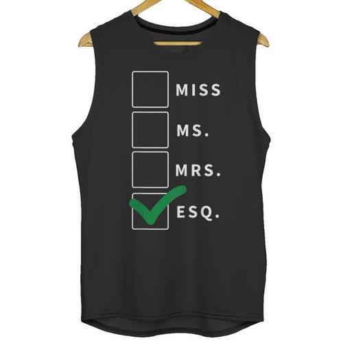 Woman Law School Lawyer Graduation Attorney Unisex Tank Top - Best Gift Smart