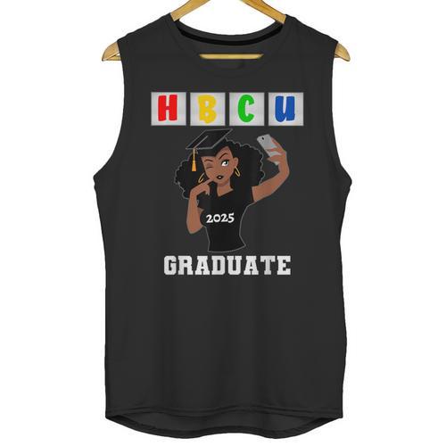 Women HBCU Grad 2025 College Graduation Apparel Unisex Tank Top - Best Gift Smart