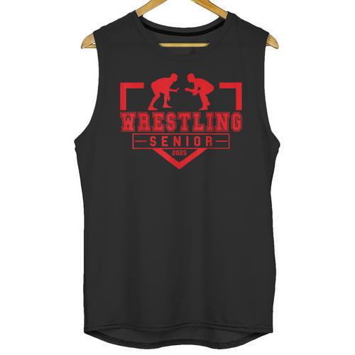 Wrestling Senior Night Wrestling Senior 2025 Graduation 11 Unisex Tank Top - Best Gift Smart