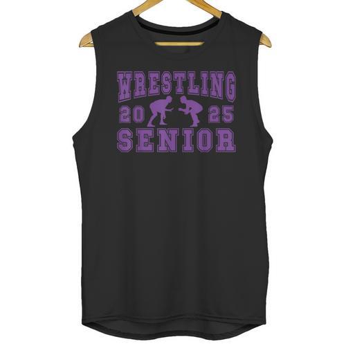 Wrestling Senior Night Wrestling Senior 2025 Graduation 49 Unisex Tank Top - Best Gift Smart