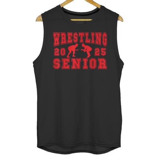 Wrestling Senior Night Wrestling Senior 2025 Graduation 7 Unisex Tank Top - Best Gift Smart