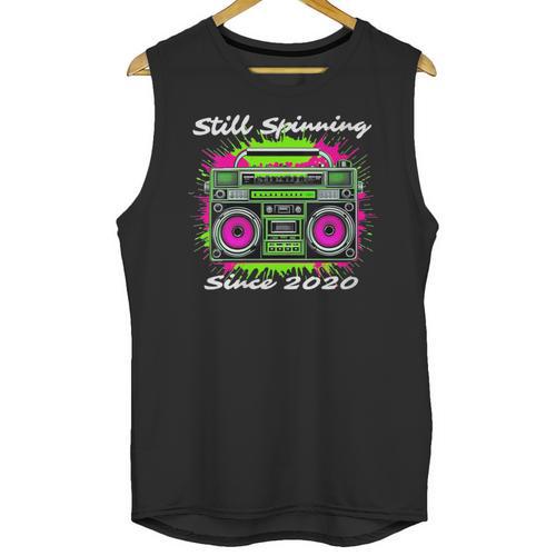 Y2K Home DJ Quarantine Nostalgia Boombox Party Unisex Tank Top - Figerry