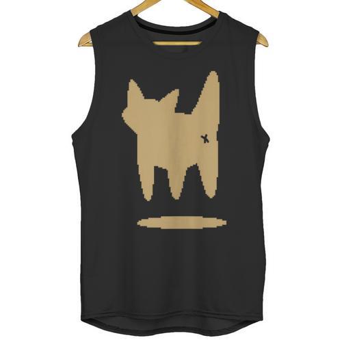 Yk2 Cat With Tomboy Tail 90s Nostalgia Downtown Indie Unisex Tank Top - Figerry