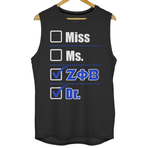 Zeta Phi Beta Doctor Graduation Zeta Phi Beta HBCU Doctor Unisex Tank Top - Best Gift Smart