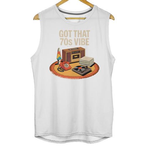 1970s 70s Reunion Nostalgia Memories Music School Grew Up Premium Tri-Blend Unisex Tank Top - Figerry