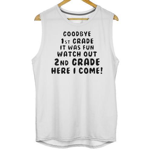 1st First Grade Graduation Tshirt Moving On To 2nd Grade Unisex Tank Top - Best Gift Smart