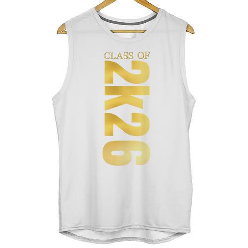 2K26 Class Of 2026 Graduation College Senior Back To School Premium Tri-Blend Unisex Tank Top - Best Gift Smart