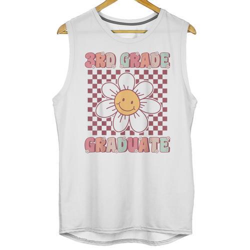3rd Grade Graduation Cute Groovy Last Day Of Third Grade Unisex Tank Top - Best Gift Smart