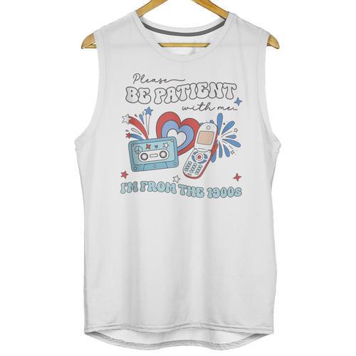 4th Of July Please Be Patient With Me I'm From The 1900s Unisex Tank Top - Figerry