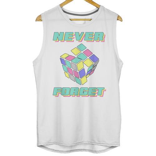 80s 90s Nostalgia Magic Cube Retro Party Costume Unisex Tank Top - Figerry