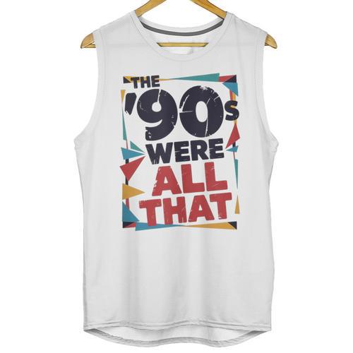 The 90s Were All That – Retro 1990s Nostalgia Tee Unisex Tank Top - Figerry