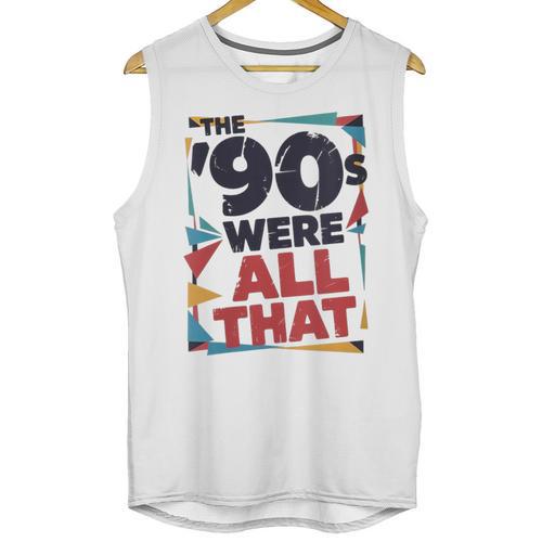 The 90s Were All That – Retro 1990s Nostalgia Tee Unisex Tank Top - Figerry