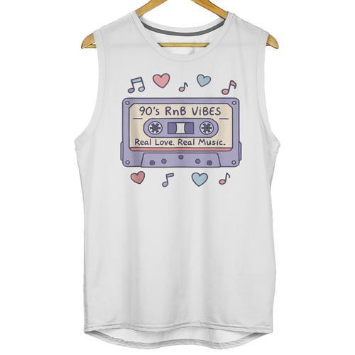 90s RNB Vibes Cassette – Retro Music Nostalgia RNB Cassette Unisex Tank Top - Figerry