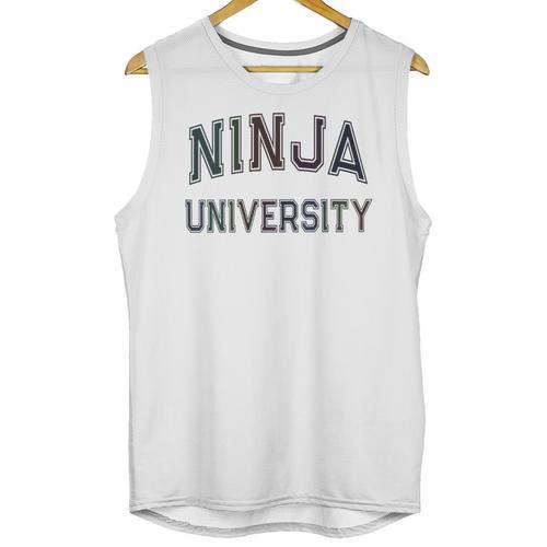 Antisocial NINJA UNIVERSITY Introvert Sarcastic Unisex Tank Top - Raresse