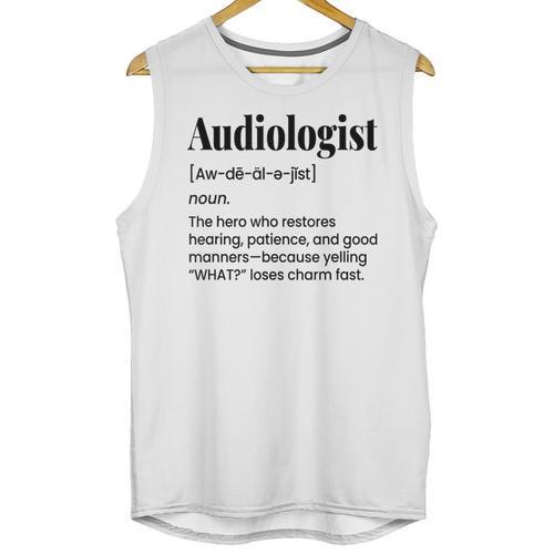 Audiologist Audiology Student Graduation Ear Doctor Unisex Tank Top - Best Gift Smart