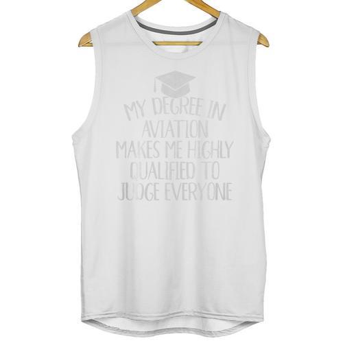 Aviation Major Graduation Premium Unisex Tank Top - Best Gift Smart