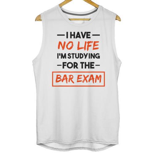 Bar Exam Tee Shirt Law School Graduation Unisex Tank Top - Best Gift Smart