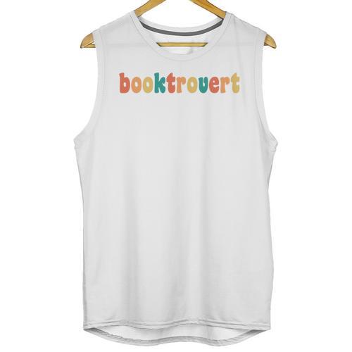 Book Lovers Introverted Bookworm Reading Booktrovert Unisex Tank Top - Raresse