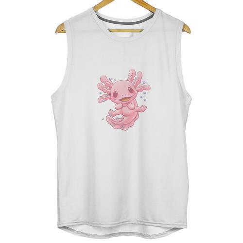 If I Cant Bring My Axolotl Im Not Going Salamander Introvert Unisex Tank Top - Raresse