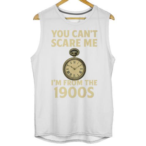 You Can't Scare Me I'm From The 1900s Vintage Pocket Watch Premium Unisex Tank Top - Figerry