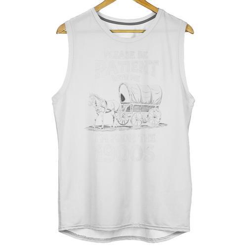 Charming Slow Life Please Be Patient I'm From The 1900s Premium Unisex Tank Top - Figerry