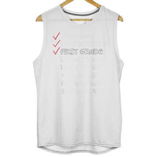 Checklist 1st Grade Class Of 2031 Shirt Graduation Unisex Tank Top - Best Gift Smart