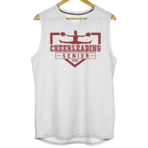 Cheerleading Senior Night Cheer Senior 2026 Graduation 69 Unisex Tank Top - Best Gift Smart
