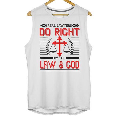 Christian Lawyer Attorney Law Student Graduation Exam Unisex Tank Top - Best Gift Smart