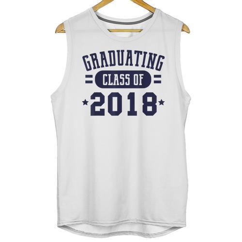 Class Of 2018 Shirts For Seniors Graduation Unisex Tank Top - Best Gift Smart