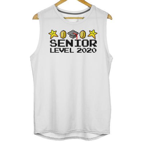 Class Of 2020 Senior Retro Video Game Graduation Gamer Unisex Tank Top - Best Gift Smart