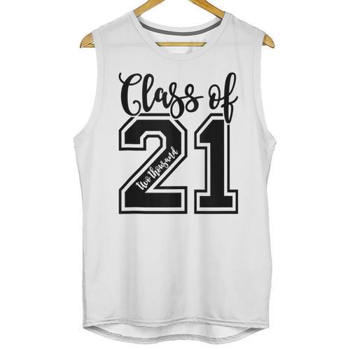 Class Of 2021 Senior 21 Cool Graduation Unisex Tank Top - Best Gift Smart