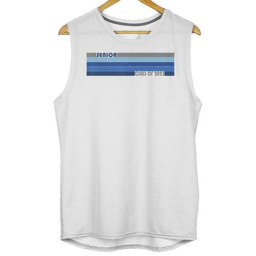 Class Of 2023 Senior Retro 2023 Grad Graduate Graduation Unisex Tank Top - Best Gift Smart
