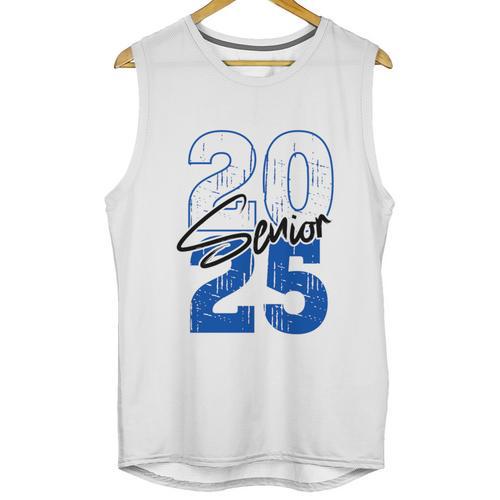 Class Of 2025 Senior Graduation 2025 Blue Unisex Tank Top - Best Gift Smart