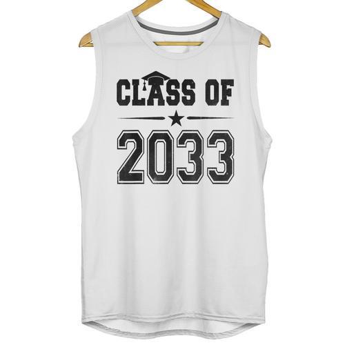Class Of 2033 Shirt Graduation Unisex Tank Top - Best Gift Smart