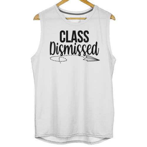 Class Dismissed Graduation End Of School Student Teacher Unisex Tank Top - Best Gift Smart
