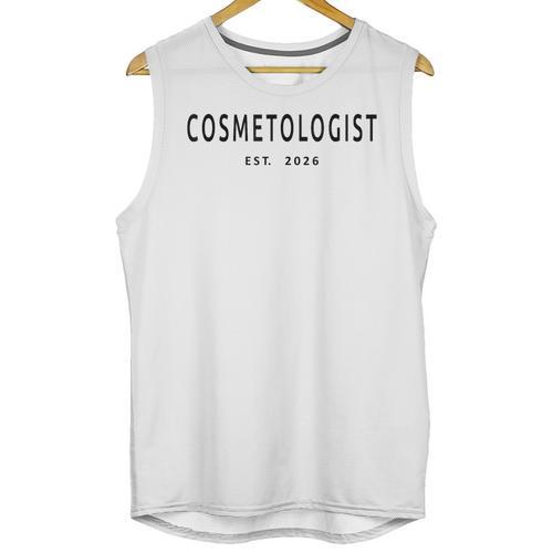 Cosmetologist Est 2026 Beauty School Cosmetology Graduation Unisex Tank Top - Best Gift Smart