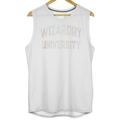 Crazy Antisocial WIZARDRY UNIVERSITY Introvert Don't Call Me Unisex Tank Top - Raresse