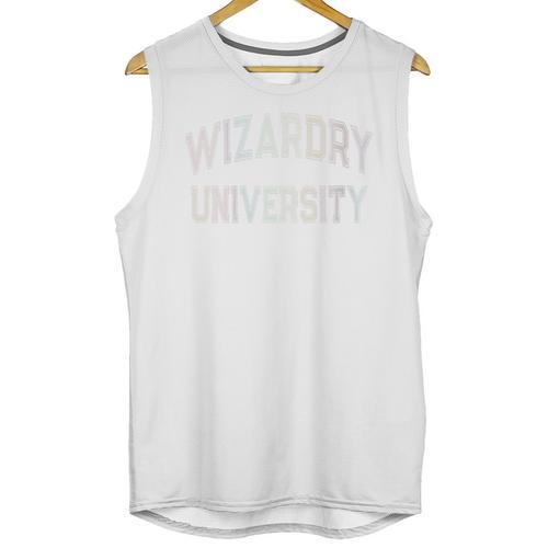 Crazy Antisocial WIZARDRY UNIVERSITY Introvert Don't Call Me Unisex Tank Top - Raresse