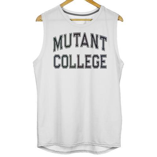 Crazy Sarcastic MUTANT COLLEGE Introvert Anti Social Unisex Tank Top - Raresse