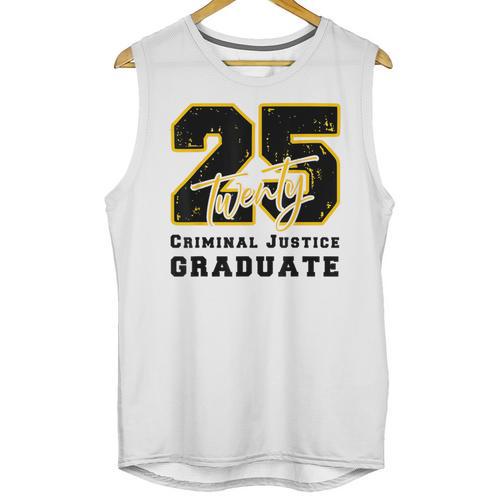 Criminal Justice Graduate Graduated Class Of 2025 Graduation Unisex Tank Top - Best Gift Smart