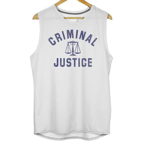 Criminal Justice Major College Graduate Graduation Unisex Tank Top - Best Gift Smart