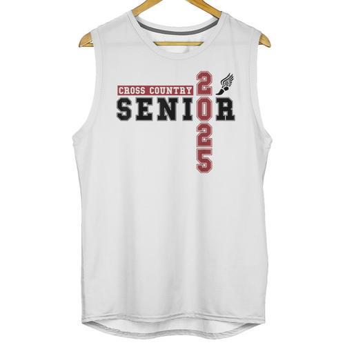 Cross Country Senior Night Senior 2025 Graduation Party 46 Unisex Tank Top - Best Gift Smart