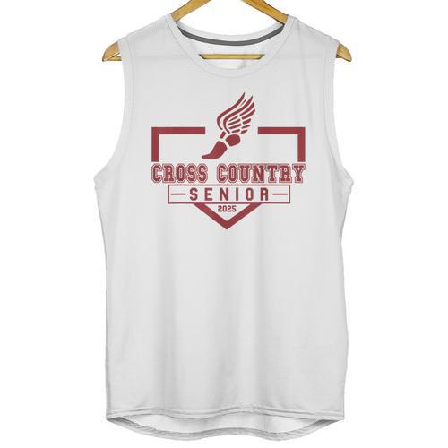 Cross Country Senior Night Senior 2025 Graduation Party 47 Unisex Tank Top - Best Gift Smart