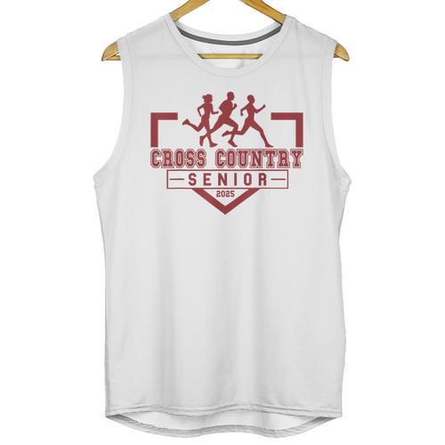 Cross Country Senior Night Senior 2025 Graduation Party 48 Unisex Tank Top - Best Gift Smart