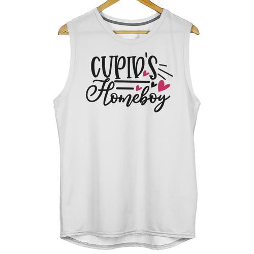 Cupid's Homebody Introvert Valentine's Day Home Unisex Tank Top - Raresse