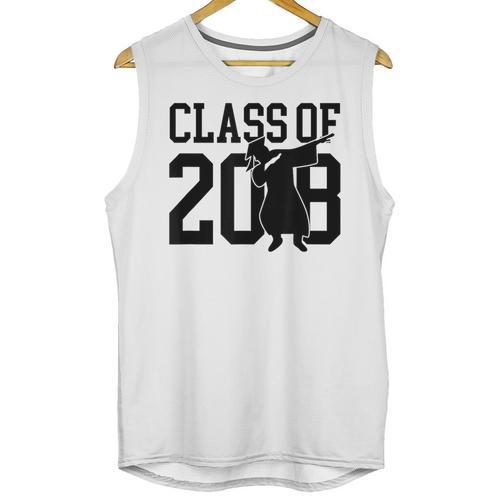 Dabbing Graduation Shirt Class Of 2018 Unisex Tank Top - Best Gift Smart